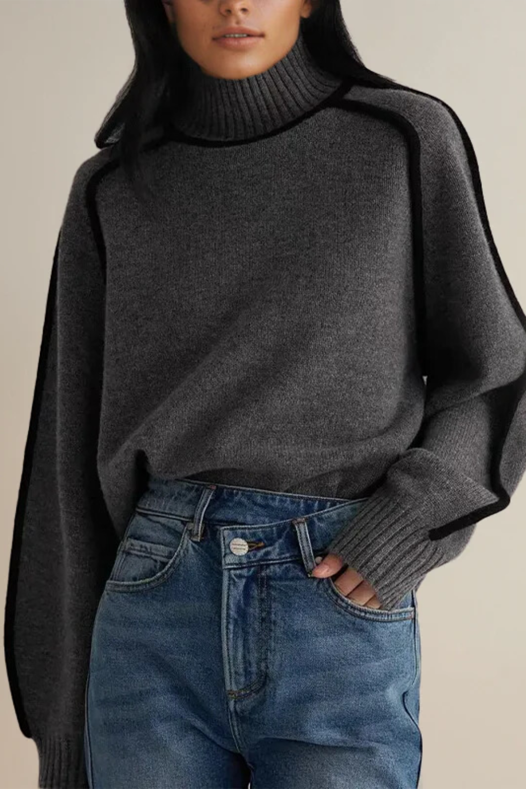 Florella | Turtleneck Knit Sweater